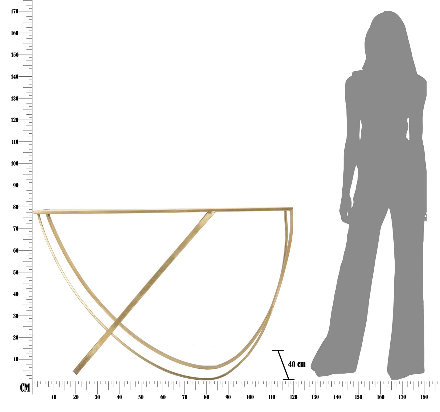 Consola Ring Cm 120x40x79