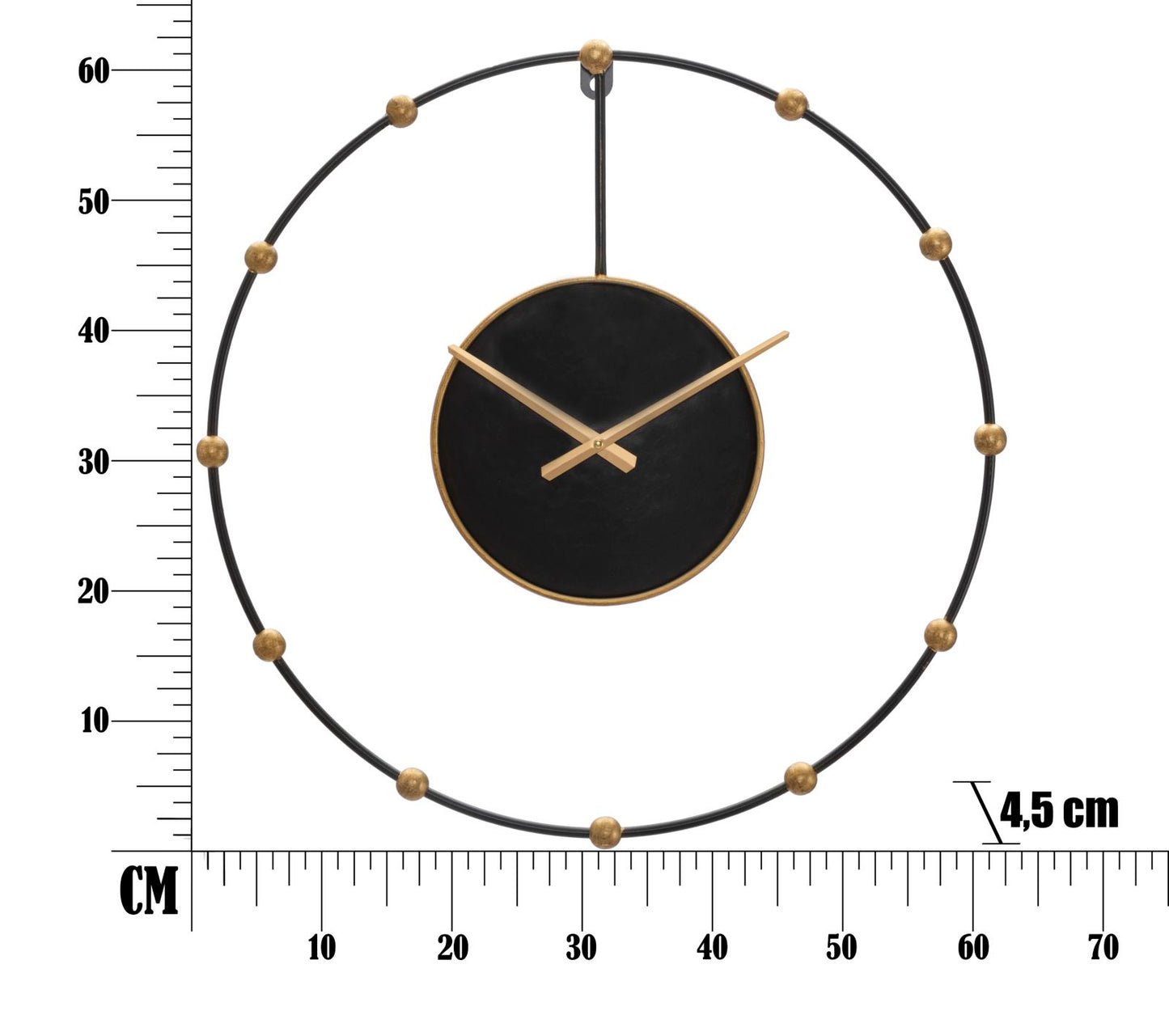 Relógio de Parede Pearl Cm ø 61x4,5