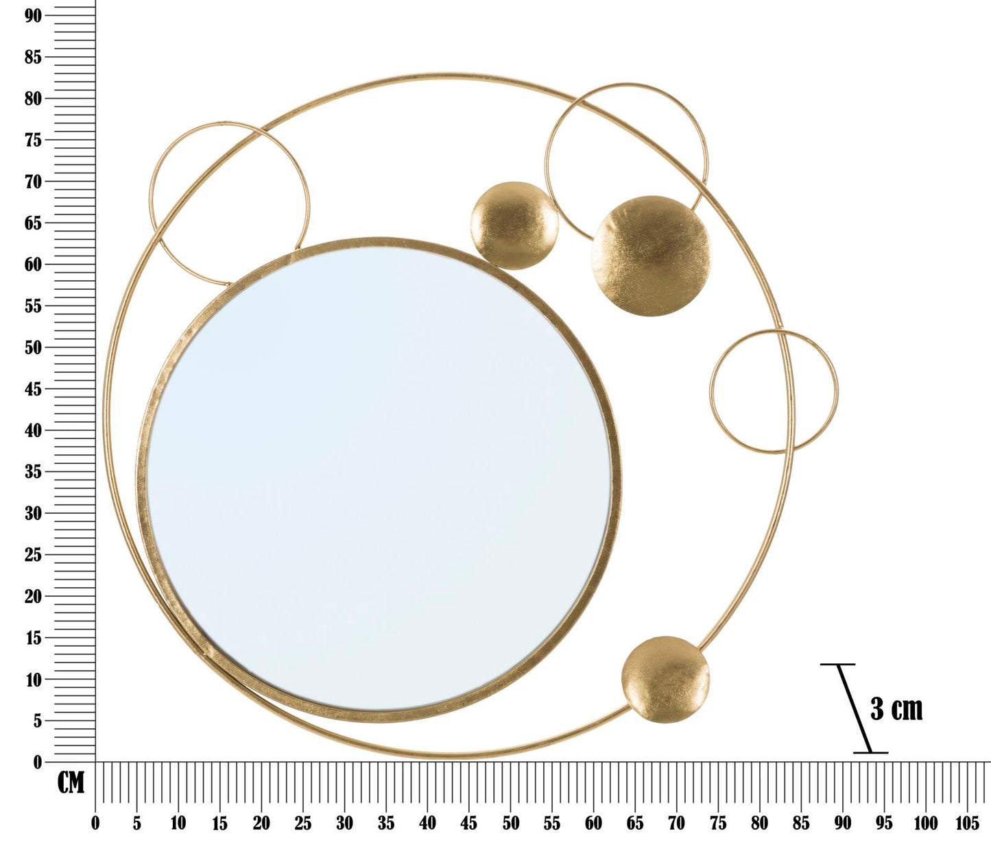 Espelho Planet Cm 90x3x83