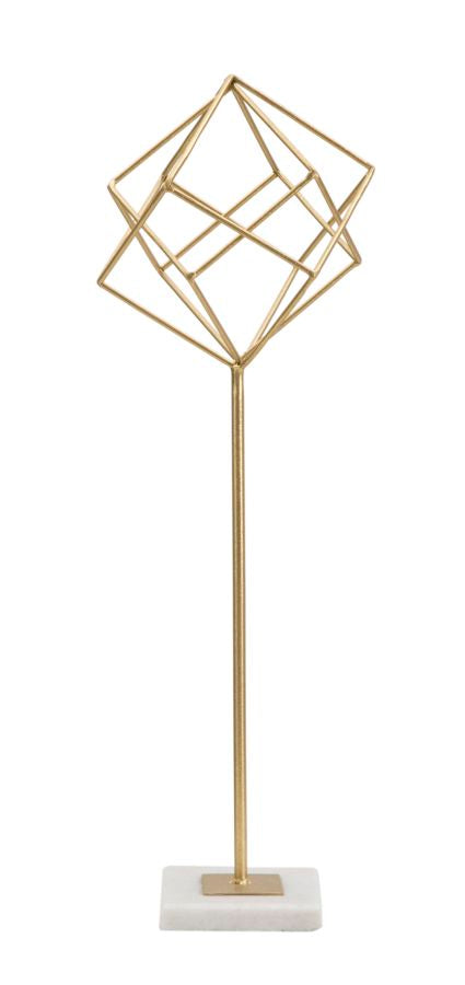 Escultura Cubo Cm 16x18x52,5