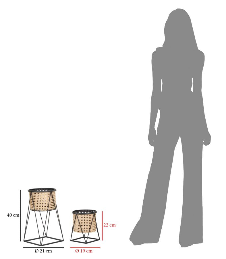 Jarra Osaka Par Cm ø 21x40-19x22