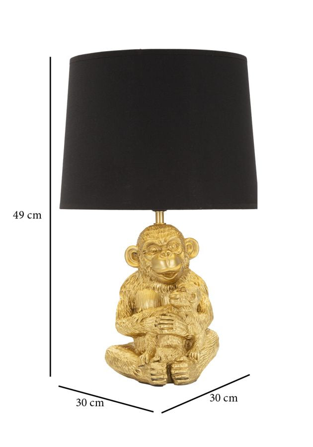 Candeeiro de Mesa Monkey Mum Cm ø 30x49