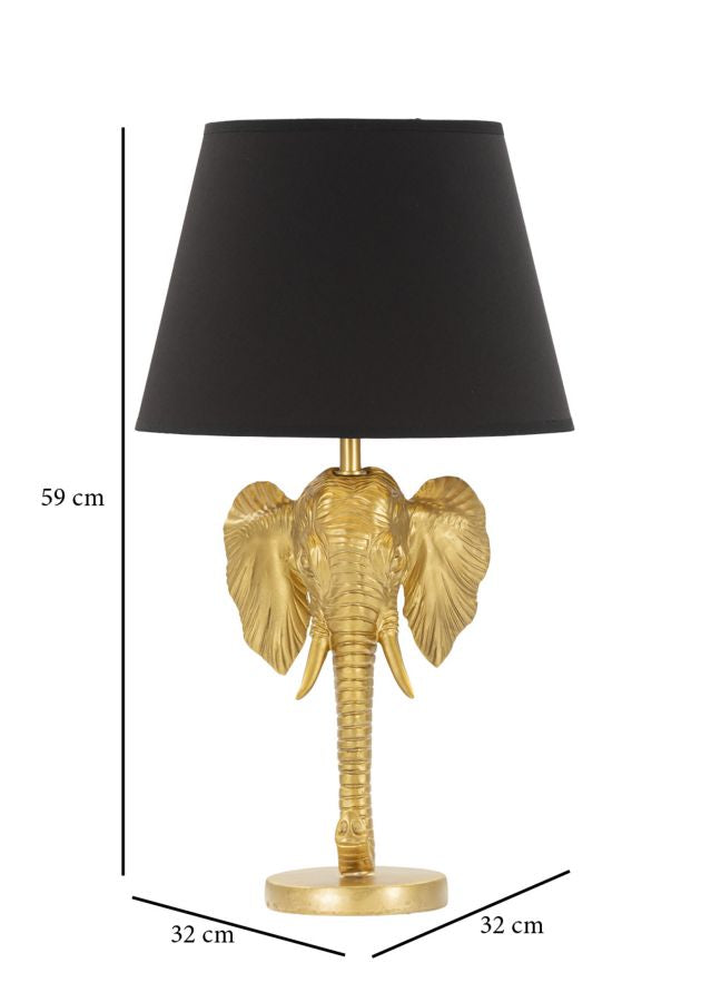 Candeeiro de Mesa Elefante Cm ø 32x59