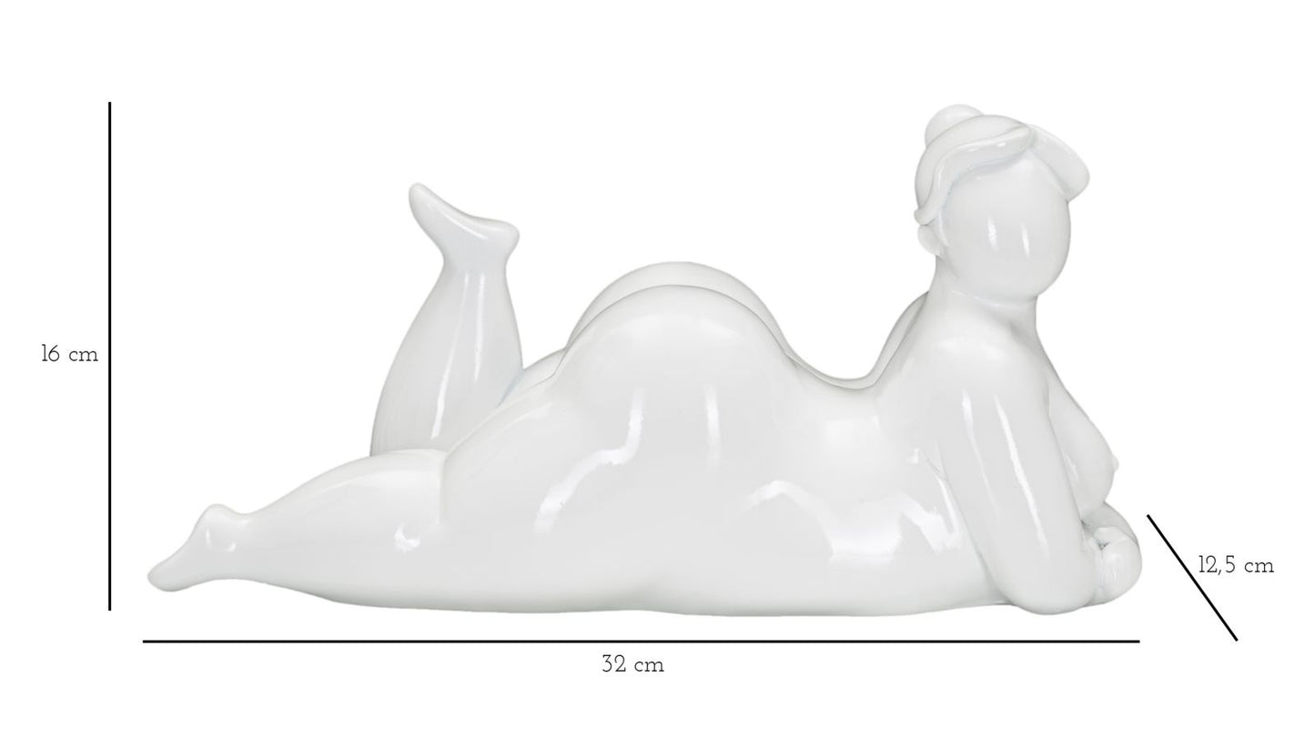 Mulher Yoga Relax Cm 32x12,5x16