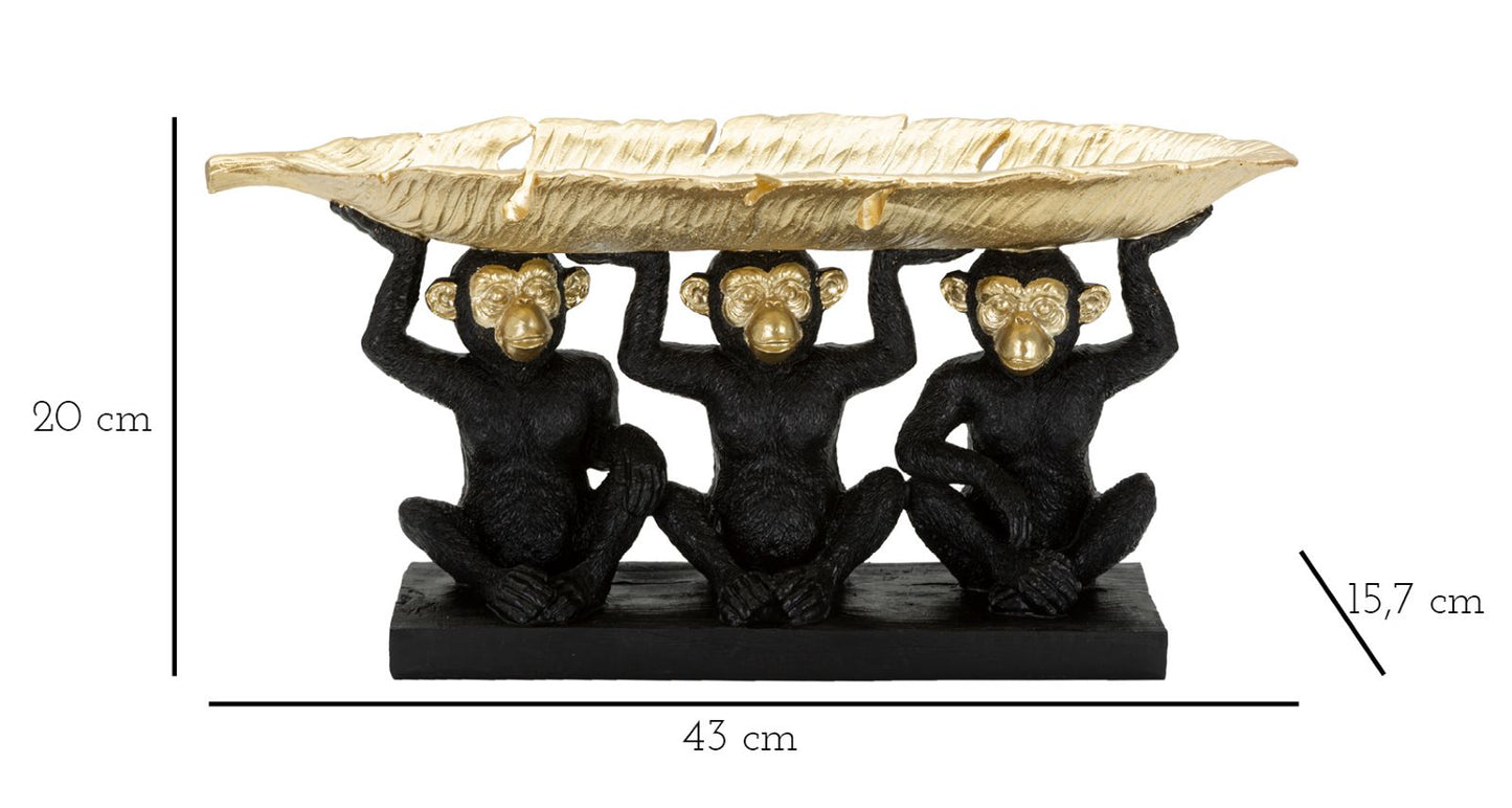Macacos Porta objetos Trio M 43x15,7x20