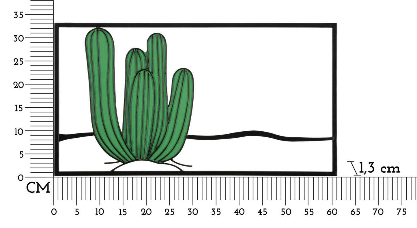 Painel de Parede Cactus Cm 60x1,3x33