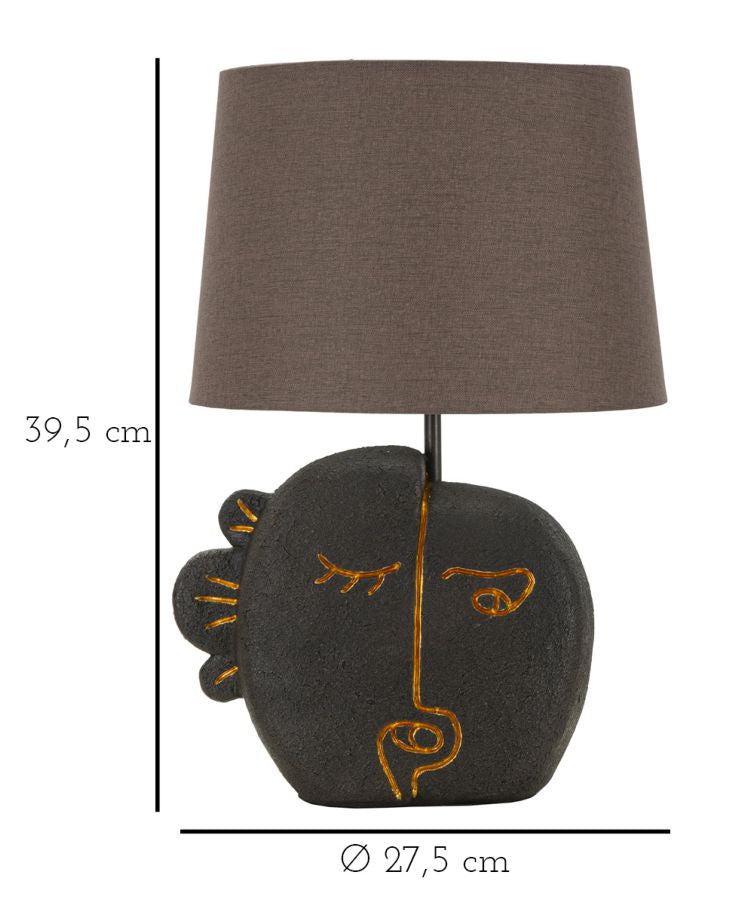 Candeeiro de Mesa Tribal -B- Cm ø 27,5x39,5