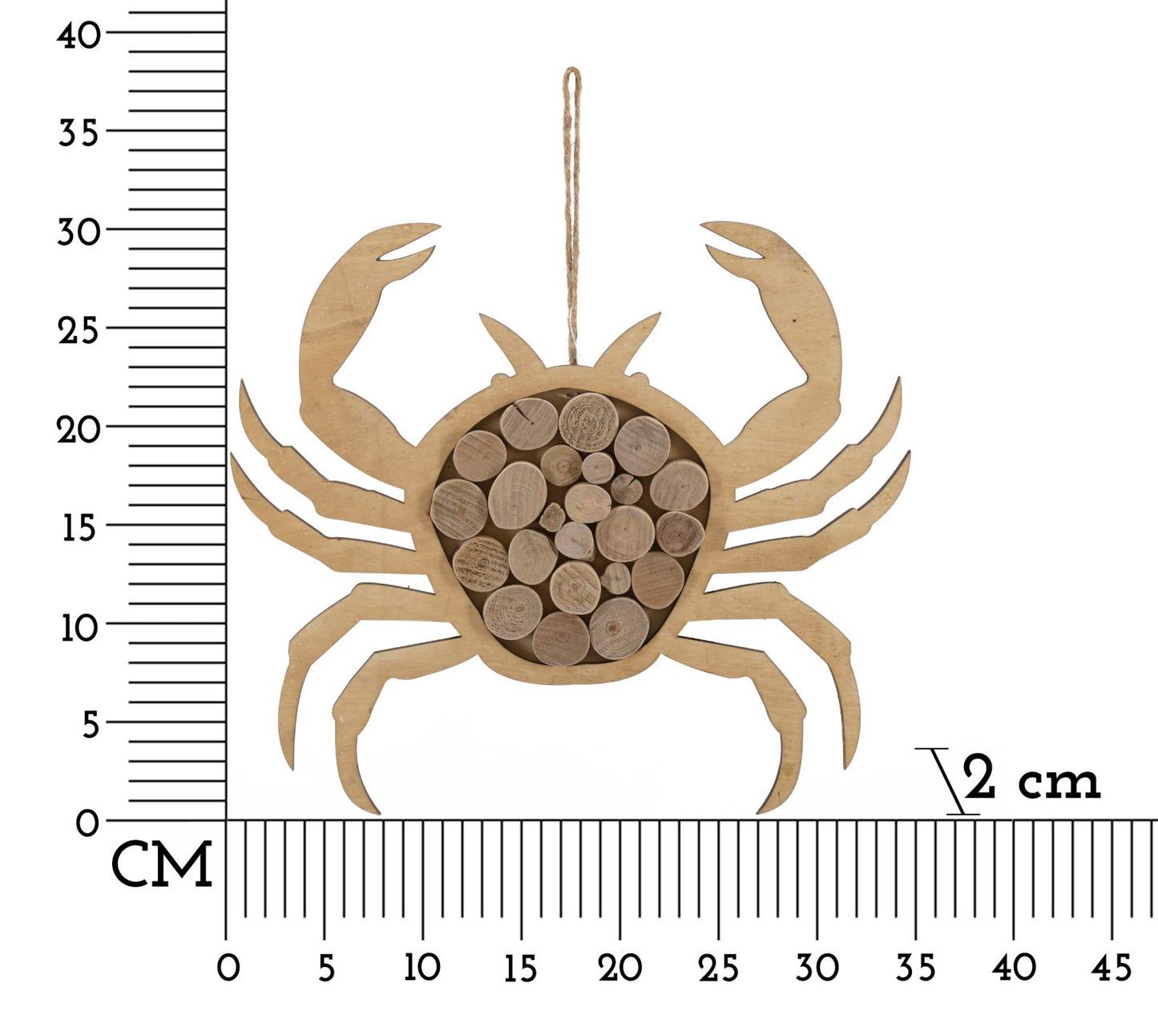 Caranguejo Nature Cm 35x2x31