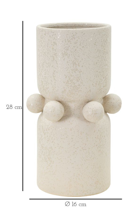 Jarra Cerâmica Bubbles Cm ø 16x28