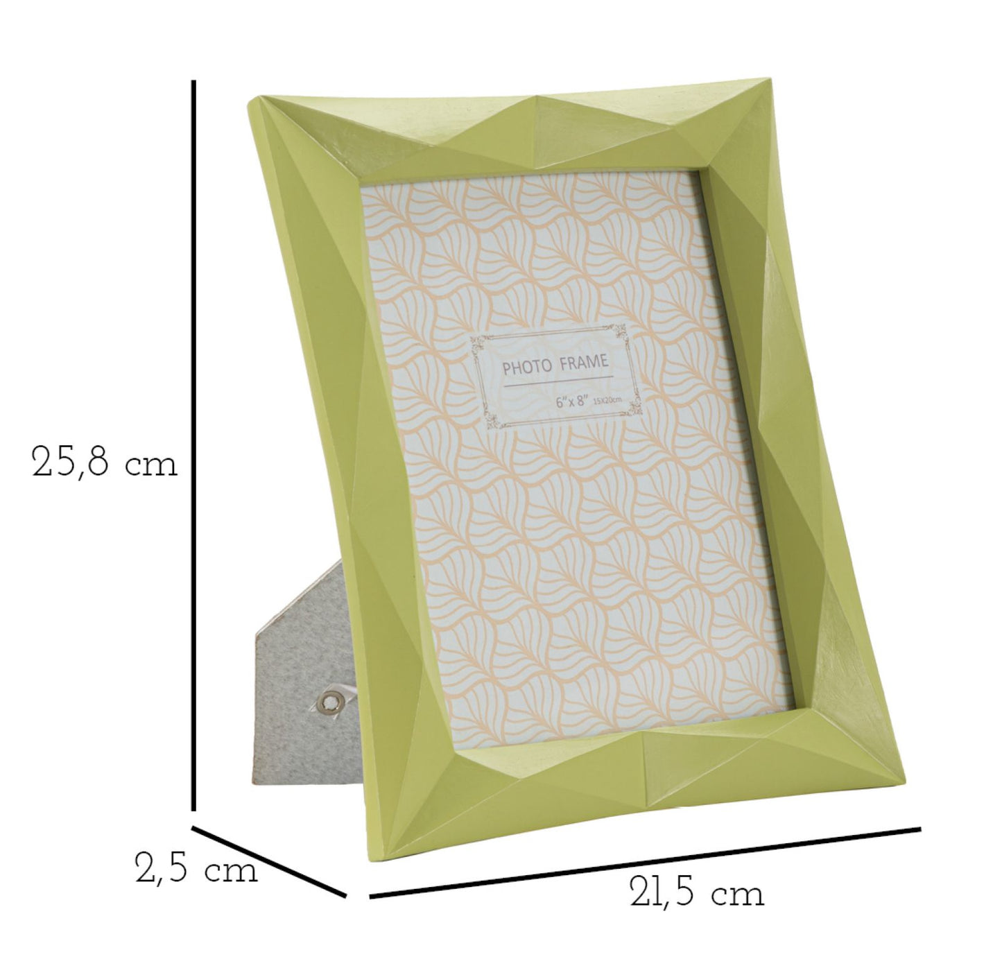 Moldura Greeny Cm 21,5x2,5x25,8 (medida Interna Cm 15x20)