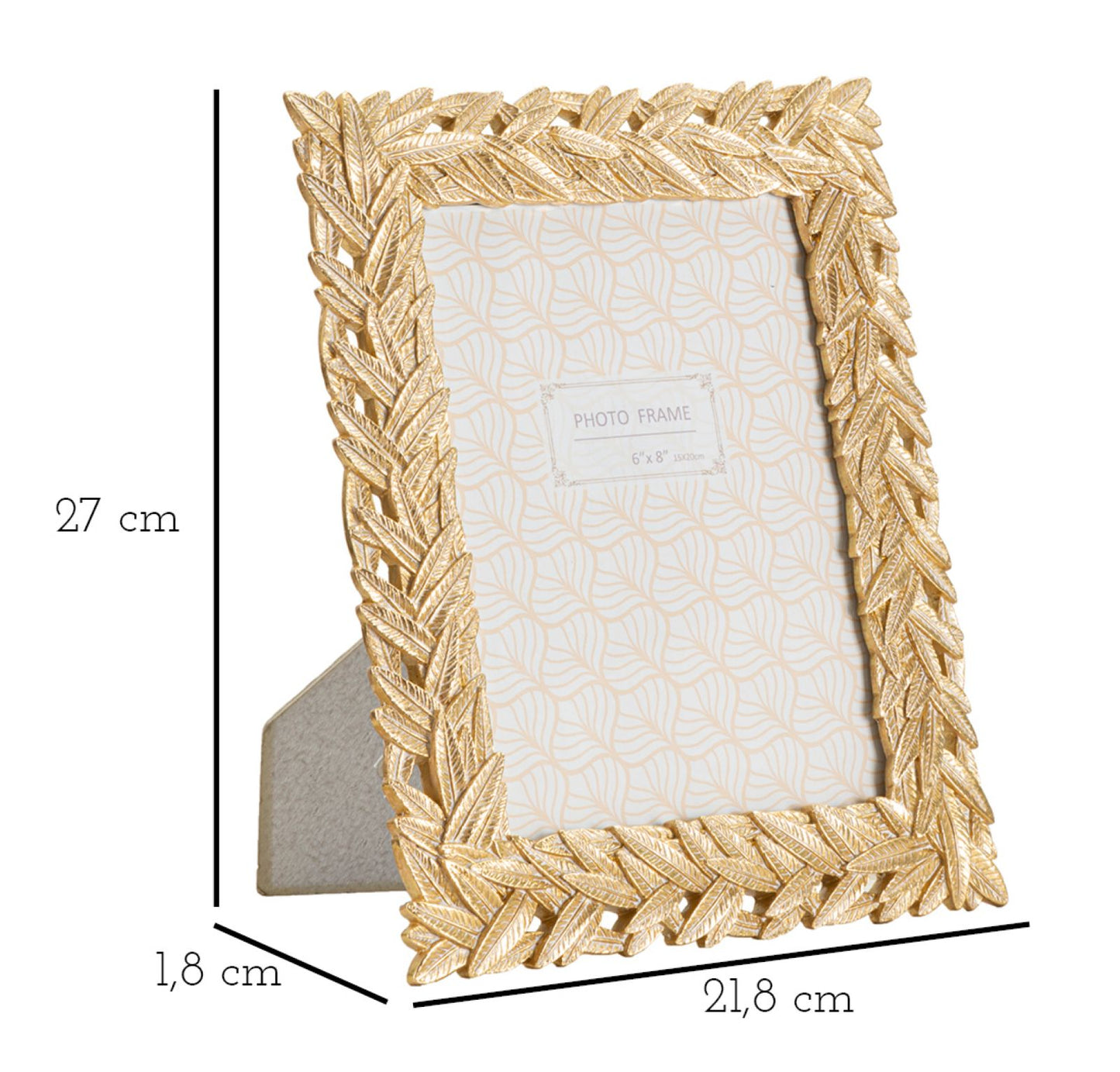 Moldura Solis Cm 21,8x1,8x27 (medida Interna Cm 15x20)
