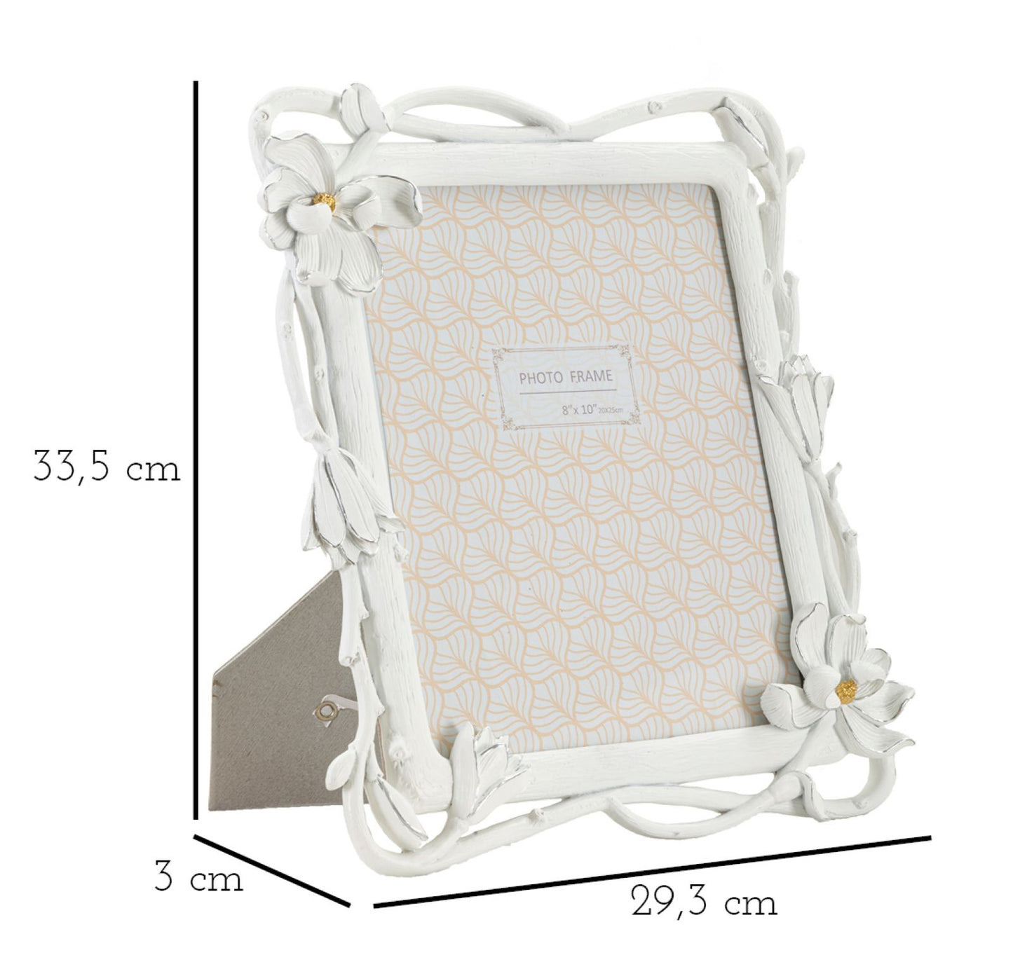 Moldura Magnolia Cm 29,3x3x33,5 (medida Interna Cm 20x25)