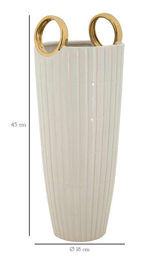 Jarra Cerâmica Shopping Cm ø 18x45