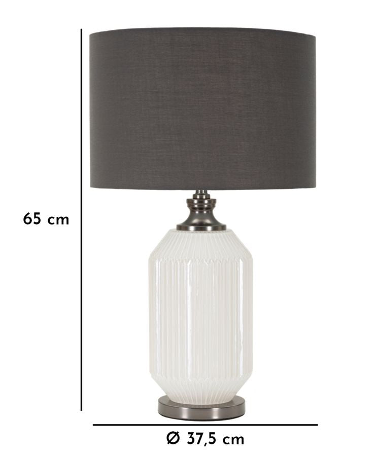 Candeeiro de Mesa Brighty Cm ø 37,5x65