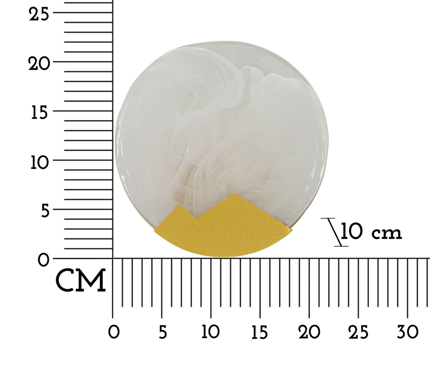 Candeeiro de Parede Moon Cm ø 20x10