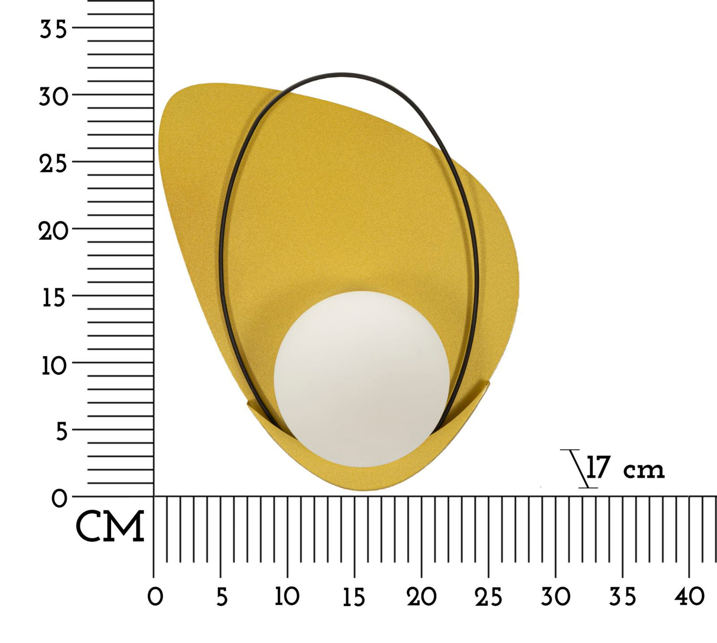 Candeeiro de Parede Circly Cm 28x17x32