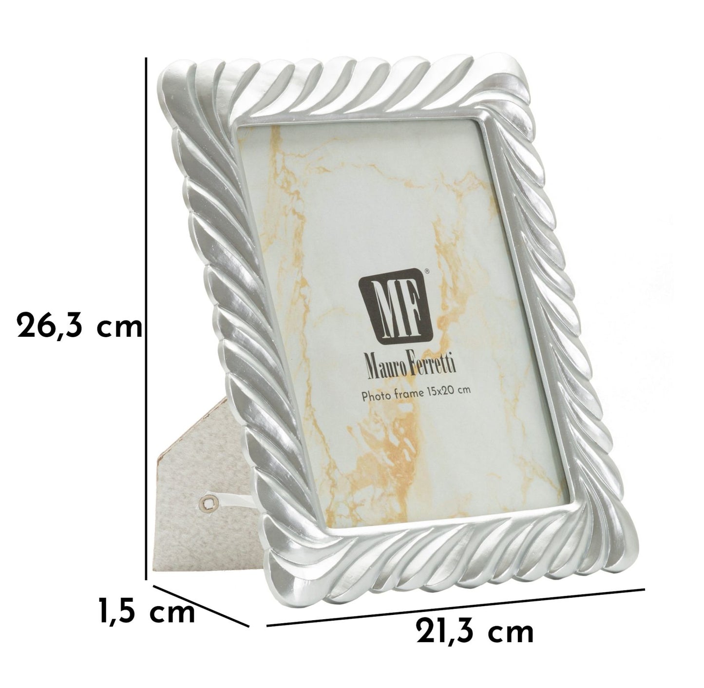 Moldura Carvy Cm 21,3x1,5x26,3 (medida Interna Cm 15x20)