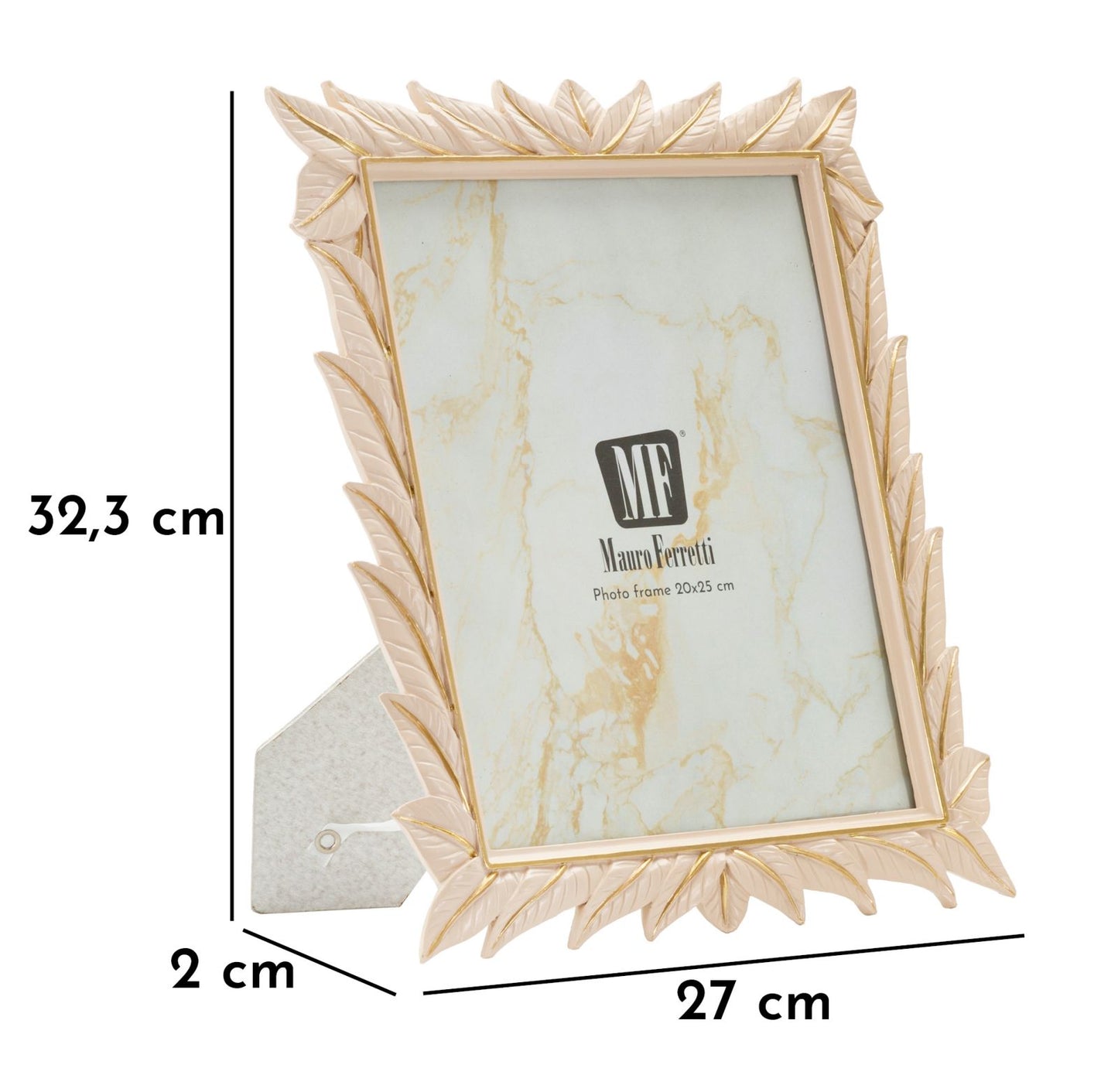 Moldura Leaffy Cm 27x2x32,3 (medida Interna Cm 20x25)