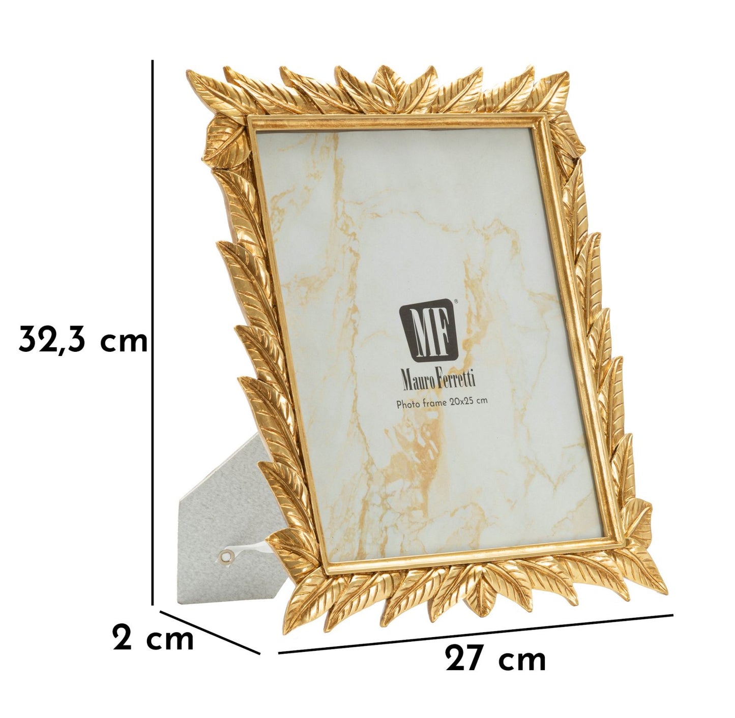 Moldura Laurel Cm 27x2x32,3 (medida Interna Cm 20x25) "