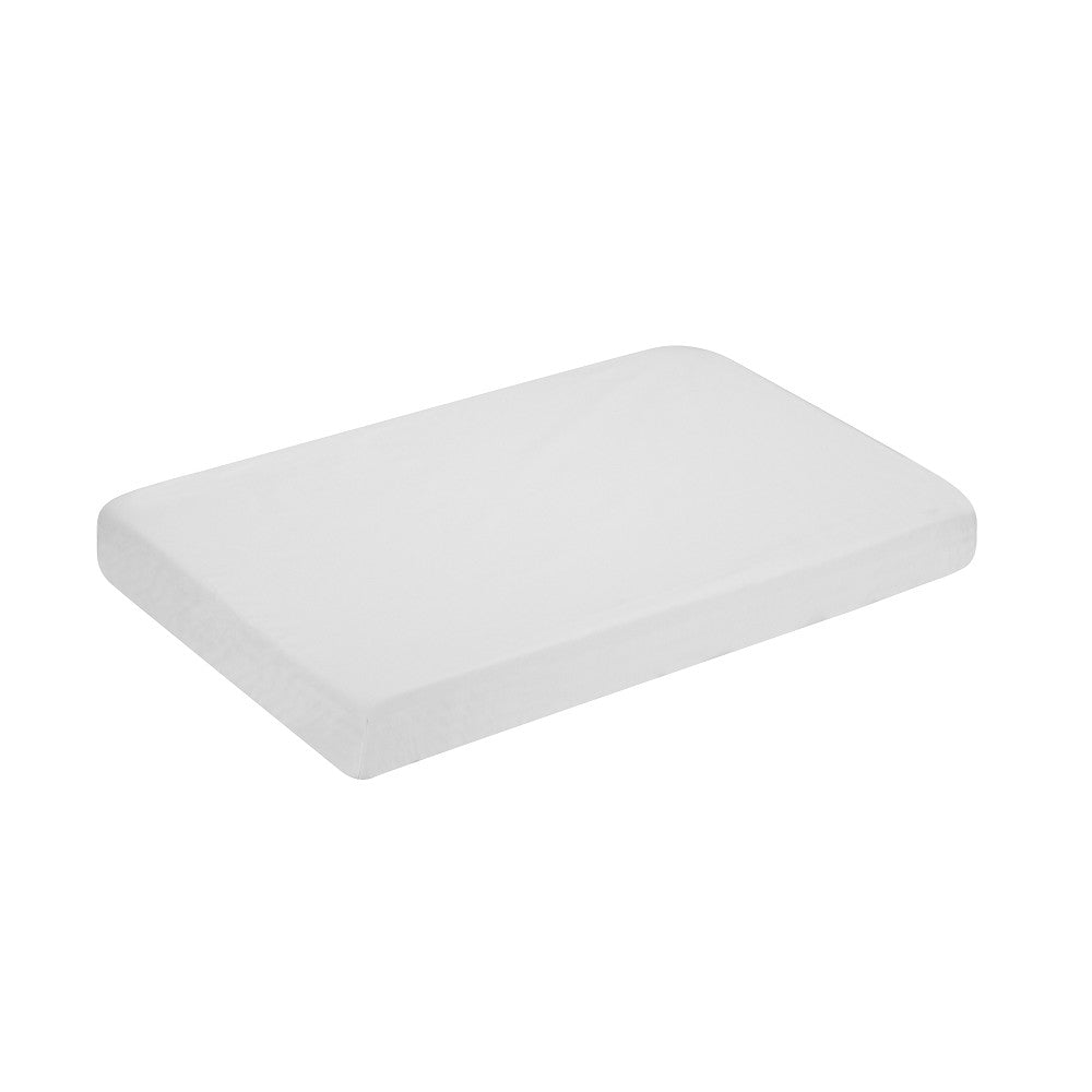 Lençol De Baixo Para colchão Popelin 100% Algodão Branco Interbaby