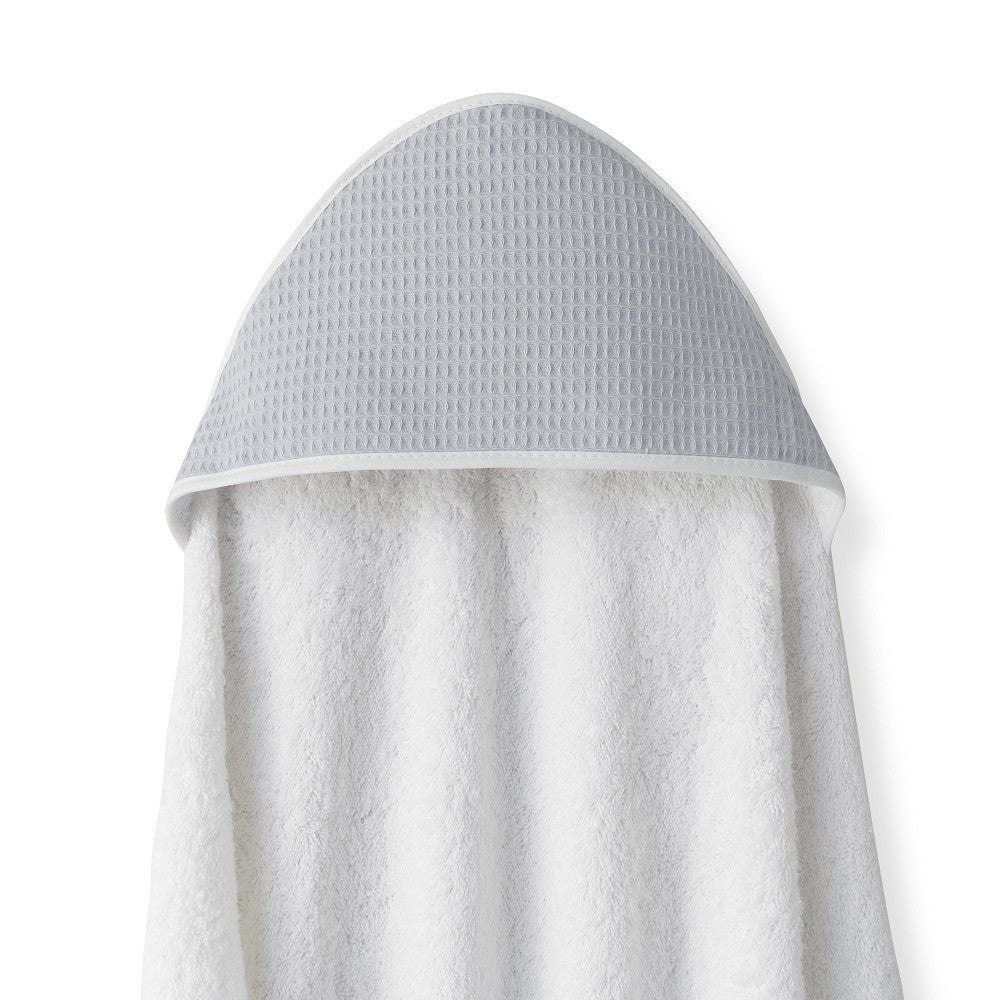 Toalha de banho 100X100 Algodão Nido De Abeja Cinza Interbaby
