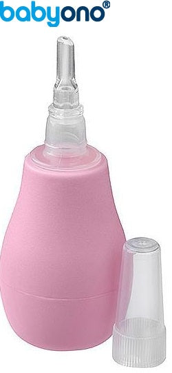 Baby Ono - Aspirador nasal rosa