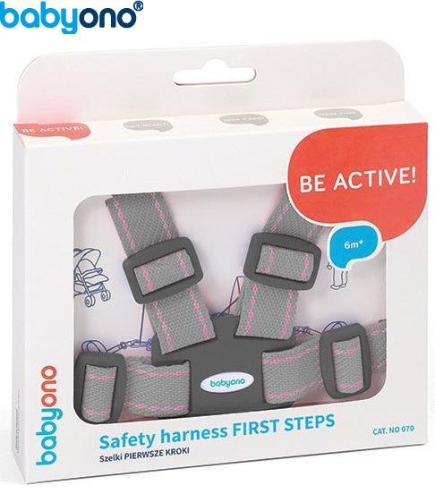Baby Ono - Arnês de segurança cinzento
