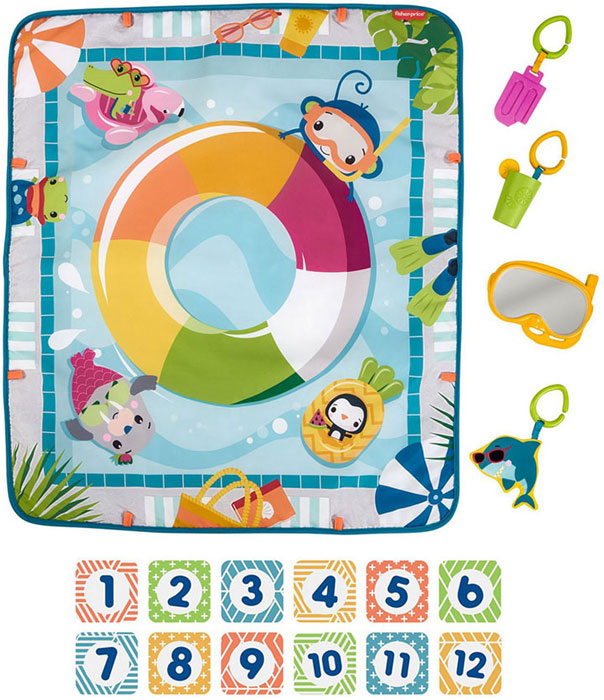 Fisher Price Tapete Bebé Estampado Piscina