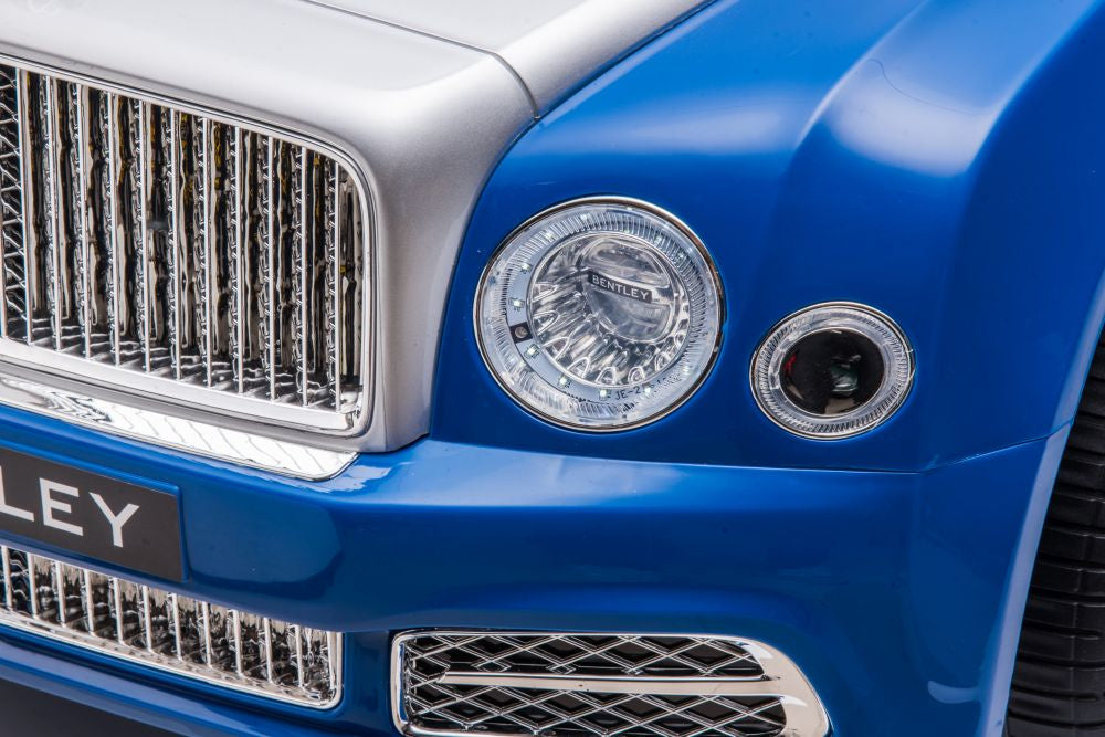Carro elétrico Bentley Mulsanne azul