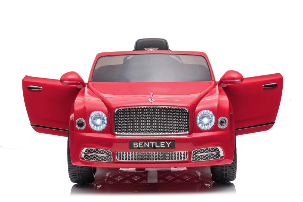 Carro elétrico Bentley Mulsanne vermelho