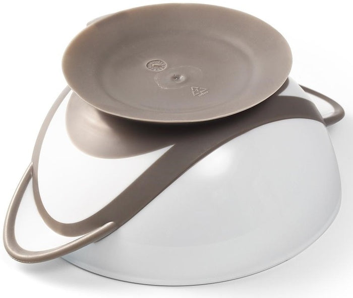 Baby Ono - Taça com ventosa e colher cinza