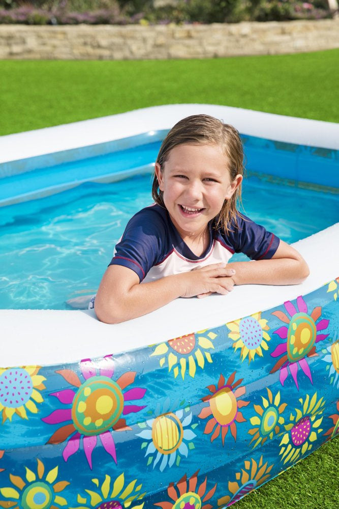 Piscina insuflável flores 229 x 152 x 56 cm Bestway