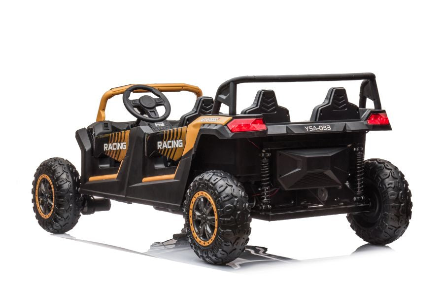 Buggy elétrico A033 4x4 24V dourado