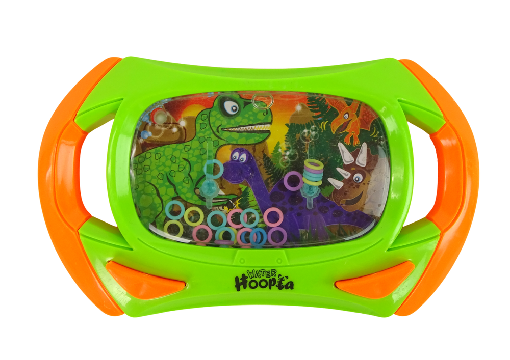 Consola arcade dinossauro água verde