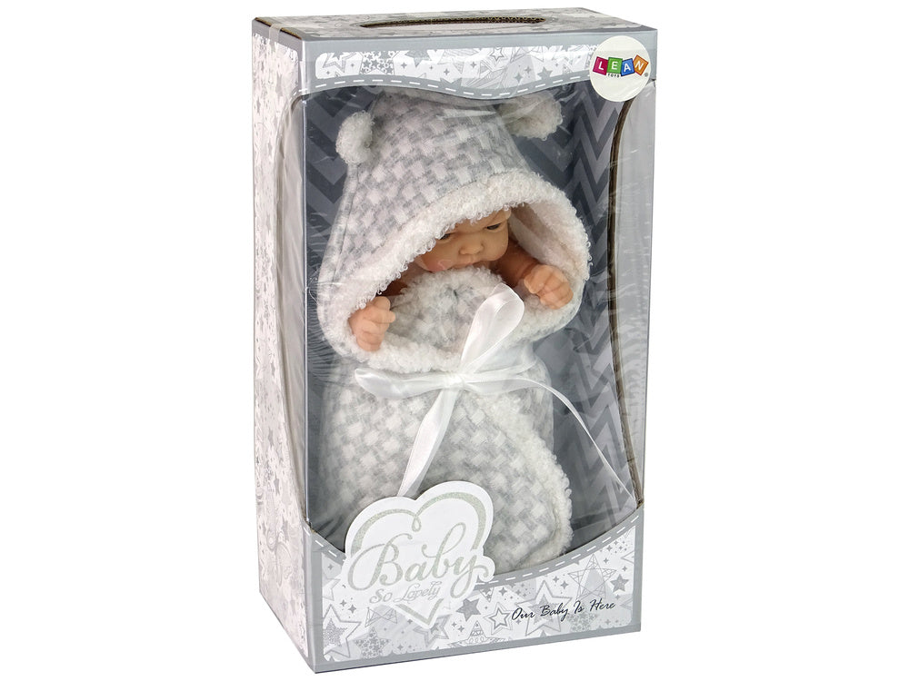Boneco bebé cinza