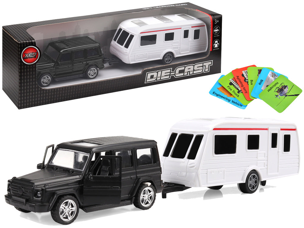 Veículos jeep caravana metal