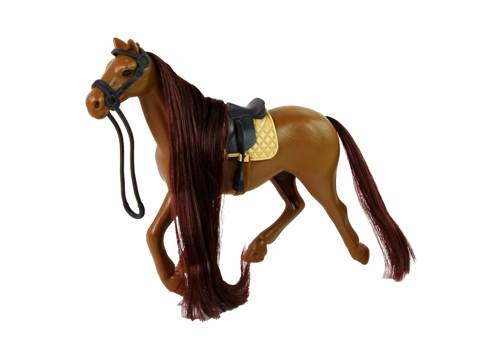 Cavalo escovar com acessórios quinta
