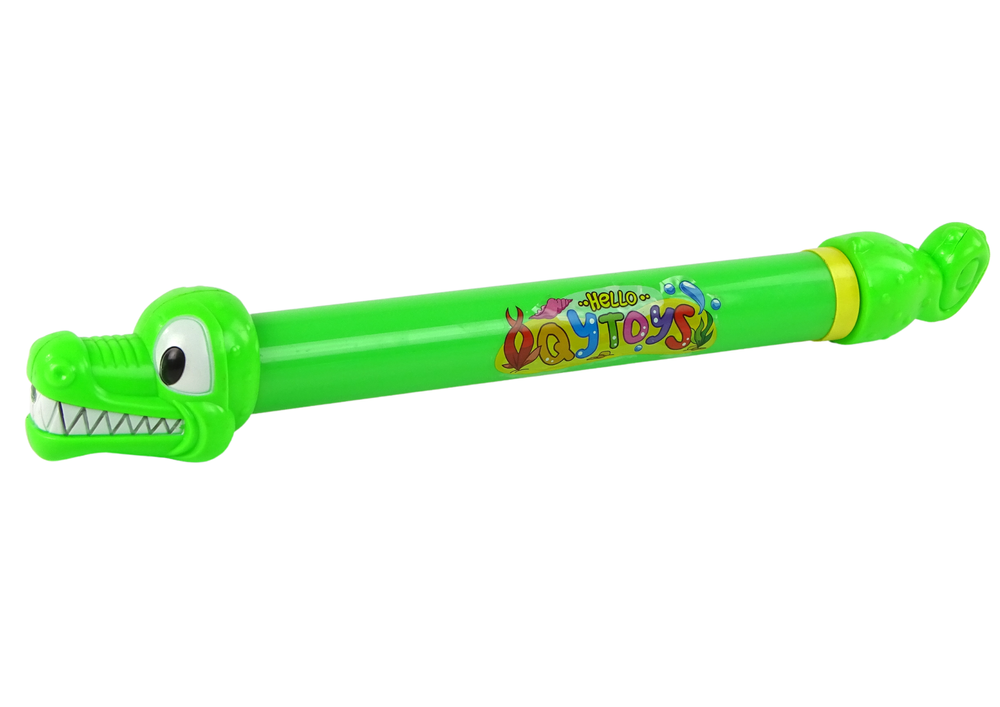 Pistola de água crocodilo 45 cm verde