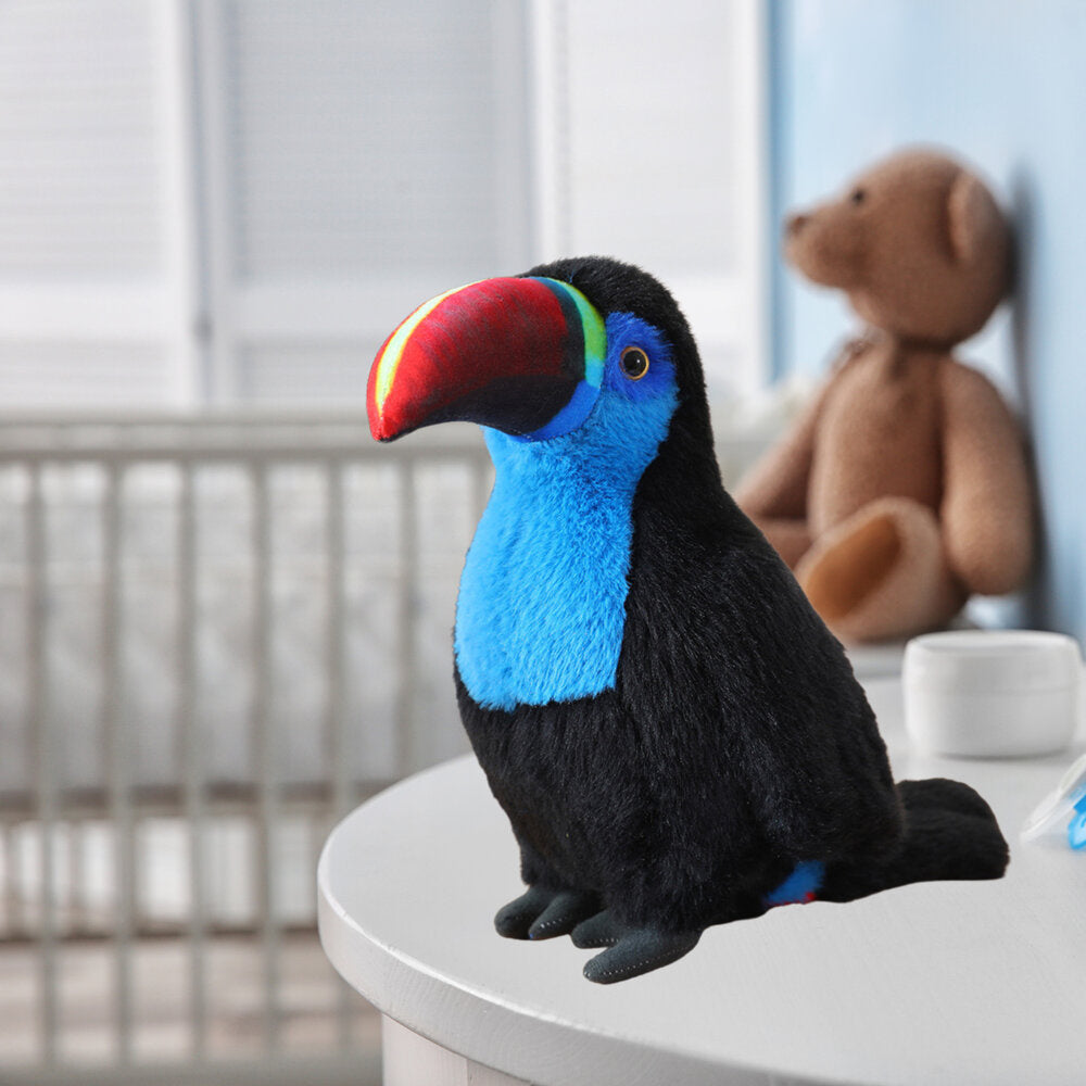 Peluche tucano azul 20 cm