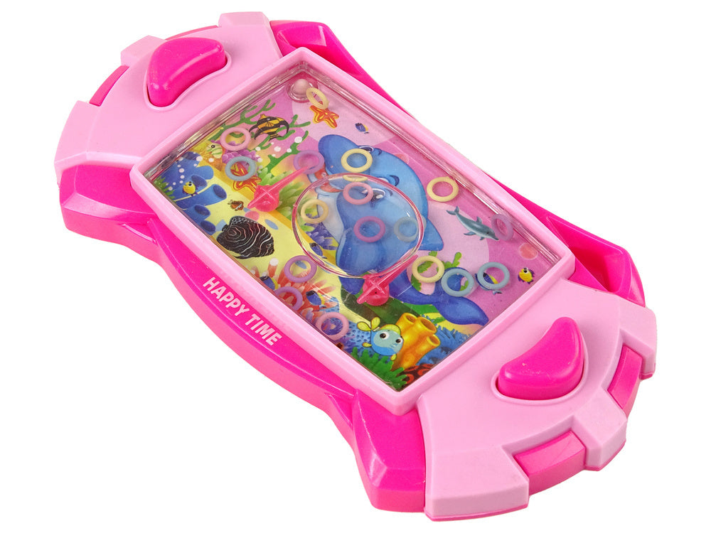 Consola arcade golfinho rosa