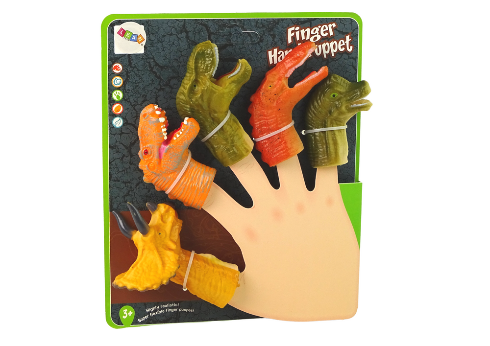 Dedoches Dinossauros, 5 peças