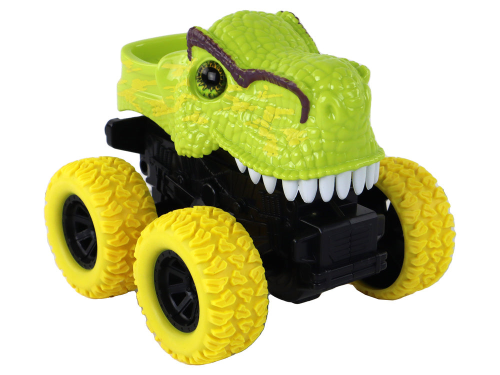 Tiranossauro Rex de fricção verde