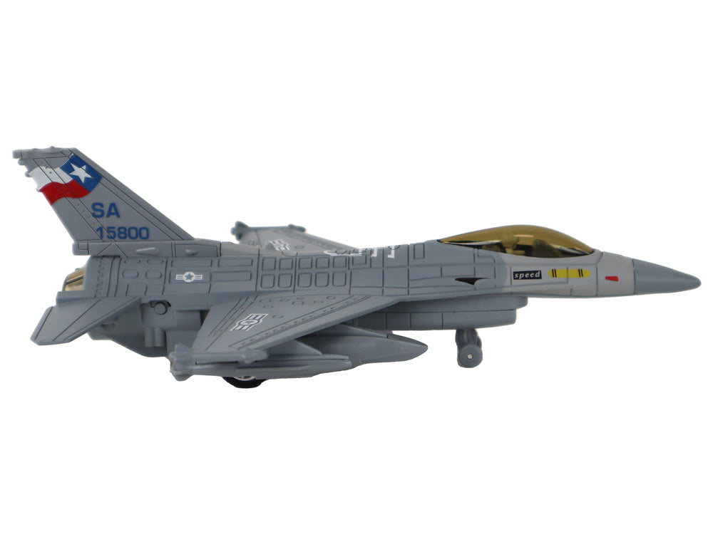 Avião de fricção azul-marinho ou cinzento