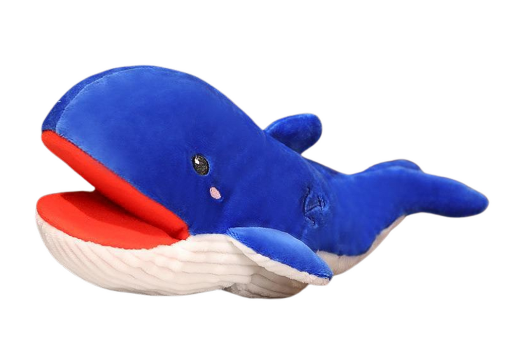 Fantoche baleia azul 30 cm
