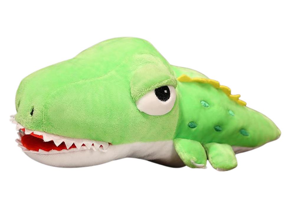 Fantoche crocodilo verde 30 cm