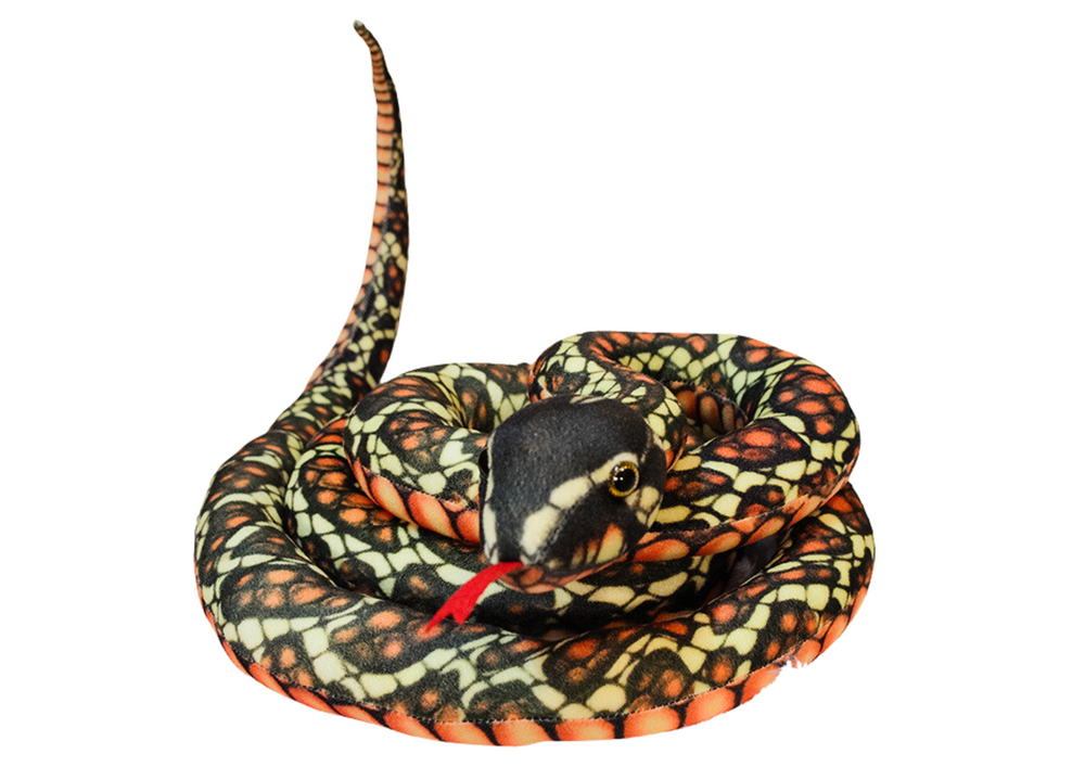Peluche cobra castanha 200 cm