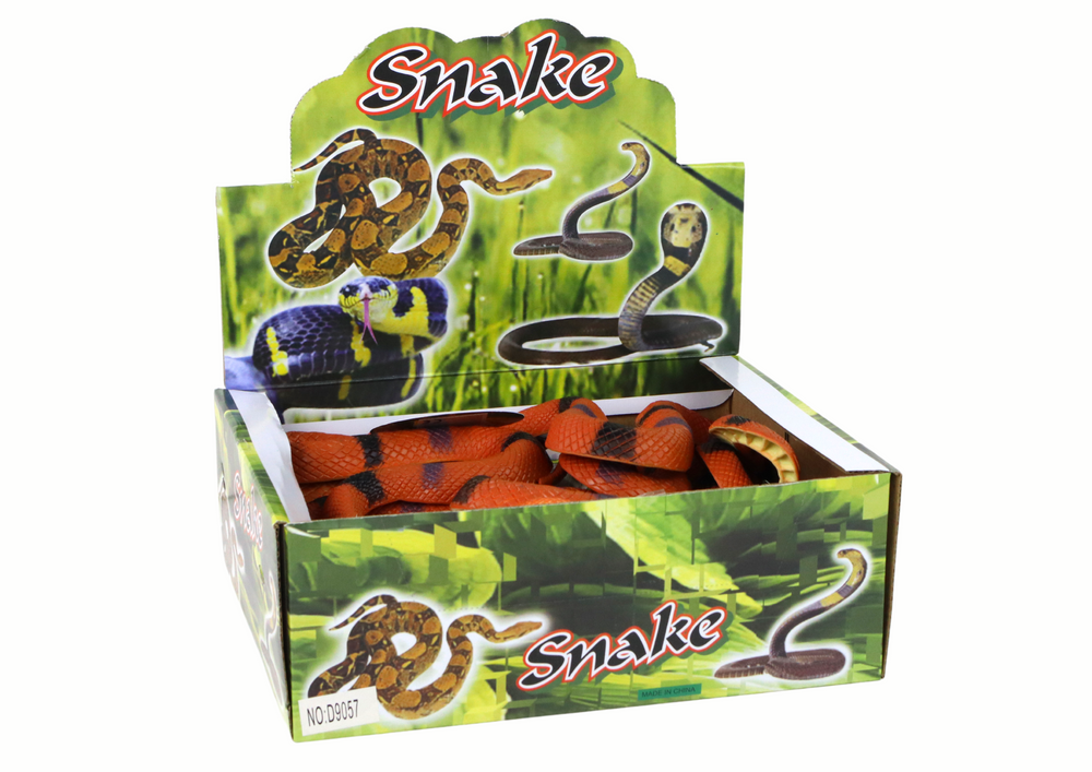 Cobra de borracha castanha (1 unidade)