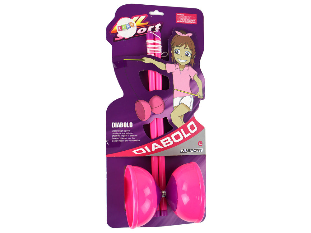 Diabolo Jojo Rosa 13,5x11,5cm