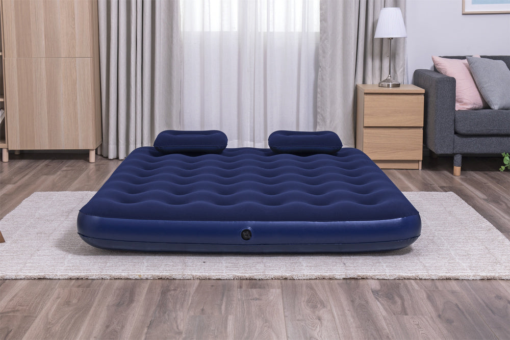 Colchão Insuflável Bestway com 2 Almofadas 203 x 152 x 22 cm