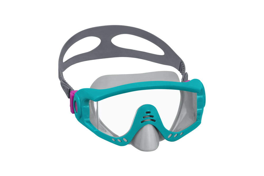 Conjunto de Mergulho Máscara Snorkel e Barbatanas Azul Bestway 25020